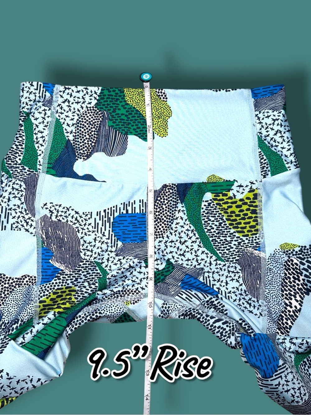EUC Maaji Abstract Bird-Line Print Leggings. Size Small - Picture 6 of 11